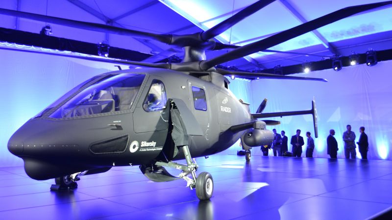 SIKORSKY S-97 RAIDER, fighter helicopter, fighter, U.S. Air Force,  (horizontal)