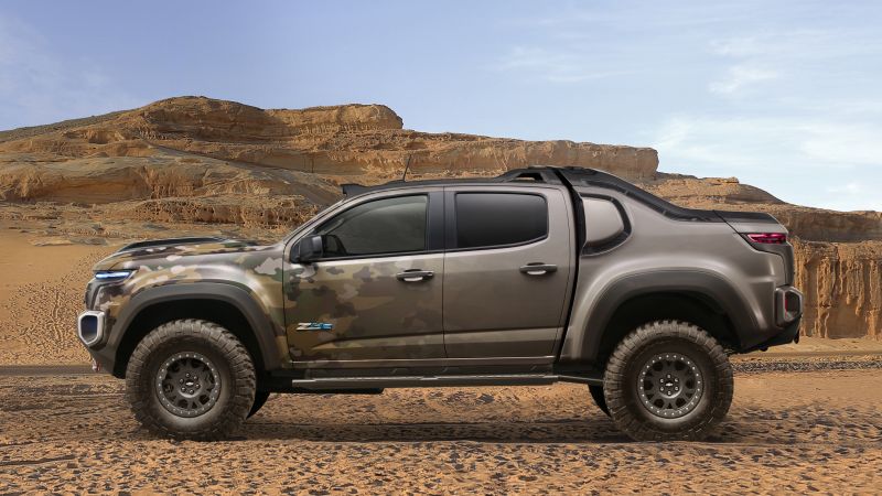 Chevrolet Colorado ZH2, Electric cars, U.S. Army, Vehicle (horizontal)