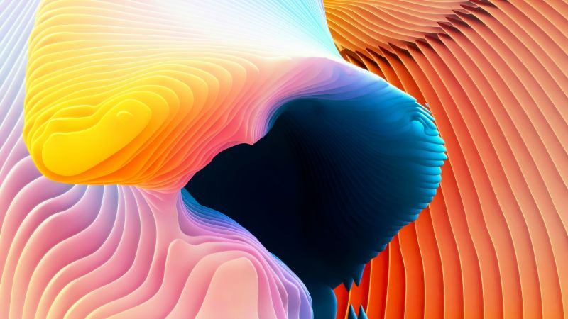 MacBook Pro, iPhone wallpaper, 4k, 5k, live wallpaper, 3D, Apple (horizontal)
