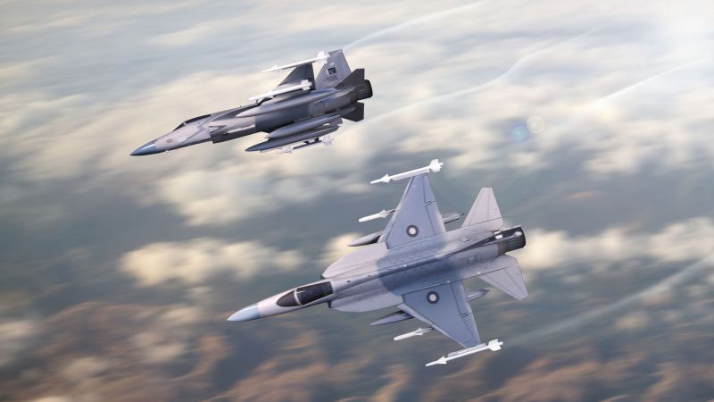 Chengdu JF-17, fighter aircraft, China air force, Pakistan Air Force (horizontal)