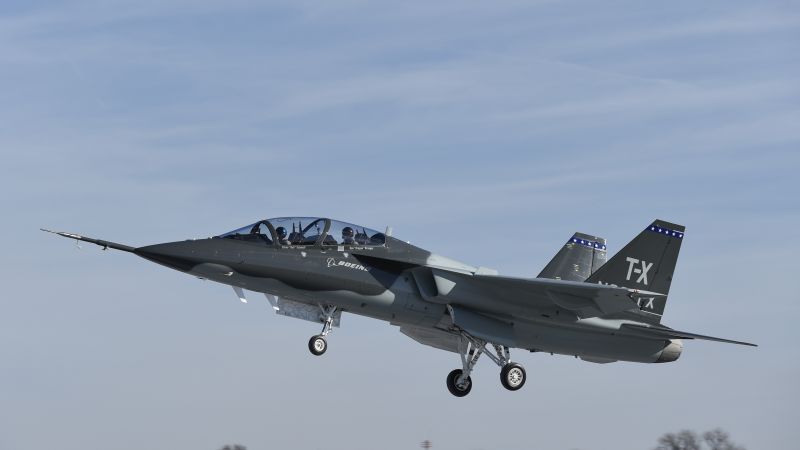 Boeing T-X, fighter aircraft, U.S. Air Force (horizontal)