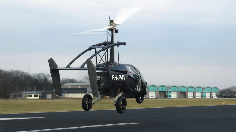 Pal-v One, flying car, helicycle (horizontal)