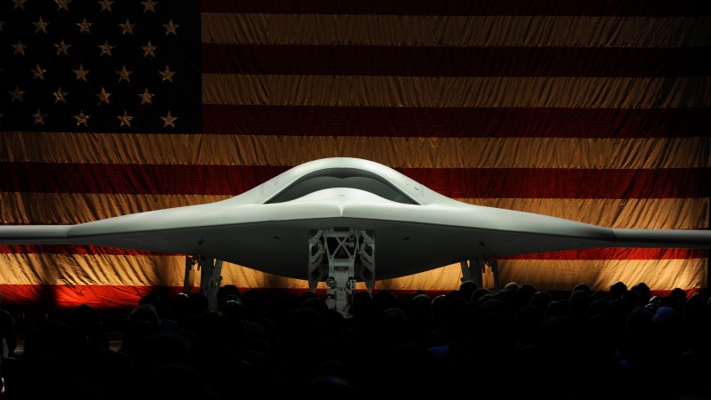 X-47B, drone, Northrop Grumman, Pegasus, UCAS-D, UAV, USA Army, presentation, USA flag, U.S. Air Force (horizontal)
