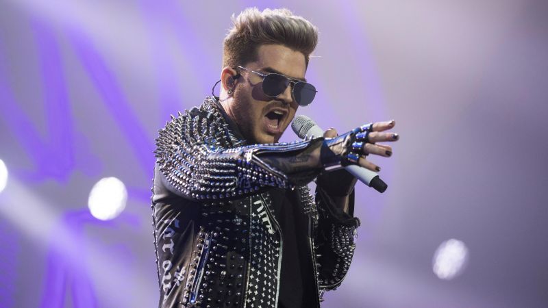 Adam Lambert, photo, 6k (horizontal)