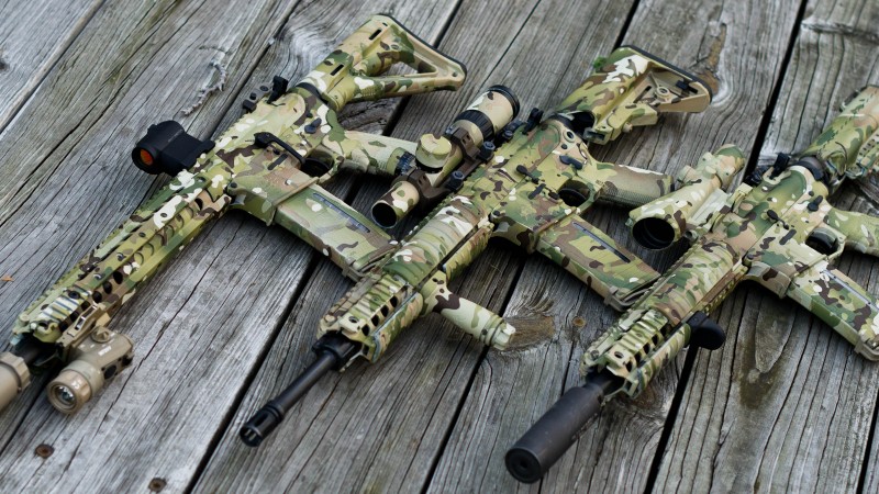 AR-15, rifle, U.S. Armed Force, semi-automatic, multicam, camo, ammunition винтовка, АР-15, камуфляж, амуниция, AR-15, rifle, U.S. Armed Force, semi-automatic, multicam, camo, ammunition (horizontal)