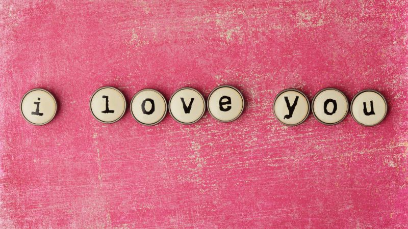 love image, 4k (horizontal)