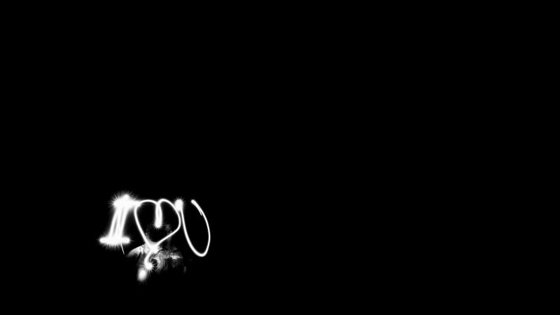 love image, heart, 4k (horizontal)