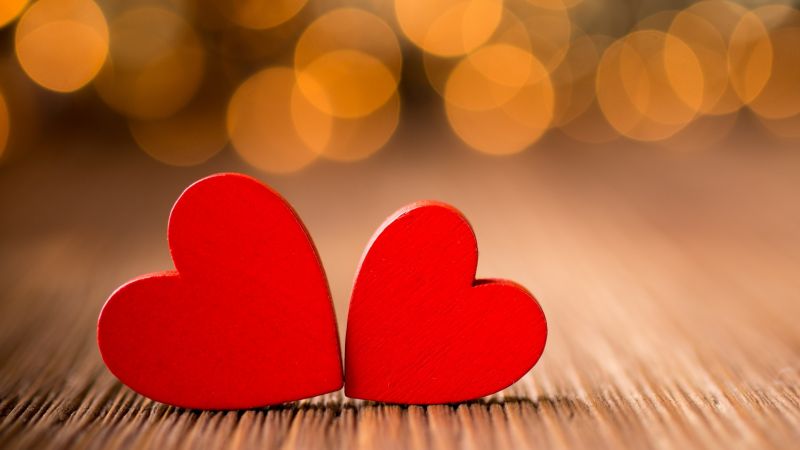 love image, heart, HD (horizontal)