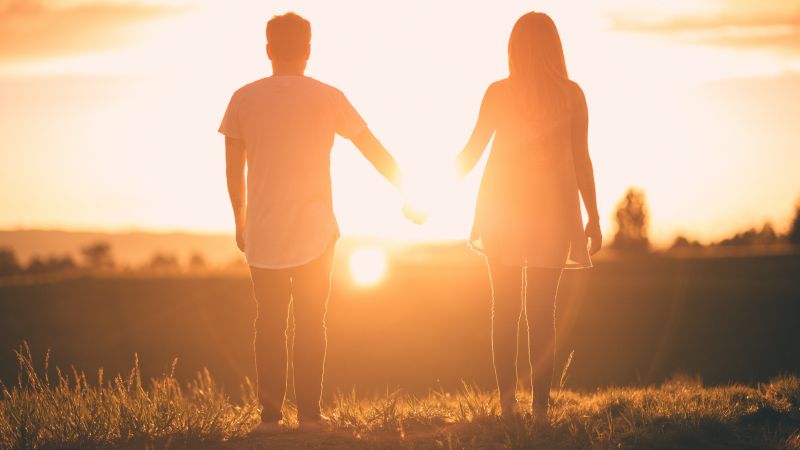 love image, couple, 5k (horizontal)