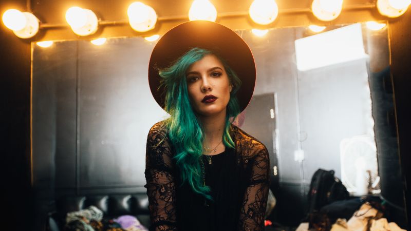 Halsey, Ashley Frangipane, photo, 4k (horizontal)
