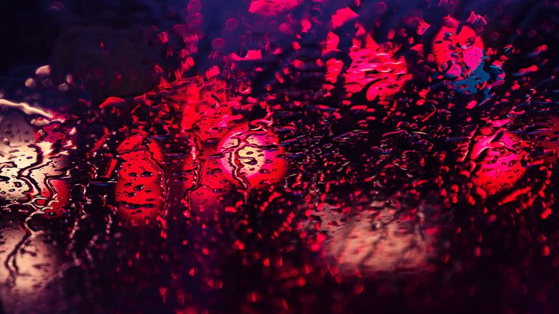 water, lights, 4k (horizontal)