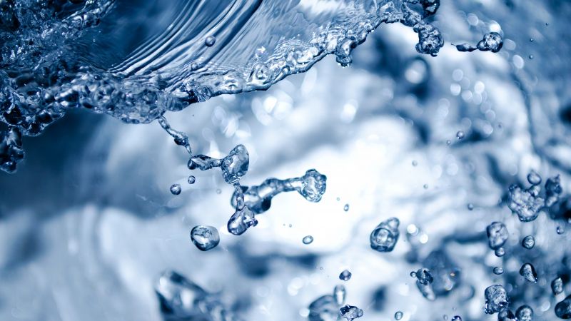 water, splash, 4k (horizontal)