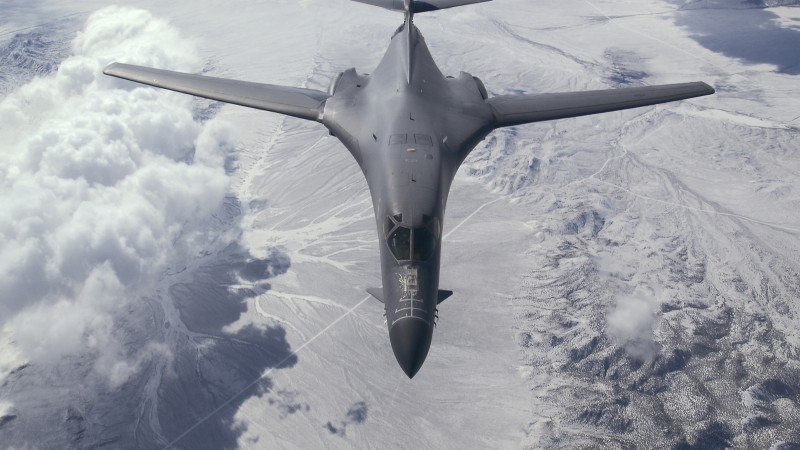 B-1, Lancer, supersonic, strategic bomber, Rockwell, U.S. Air Force, Boeing (horizontal)