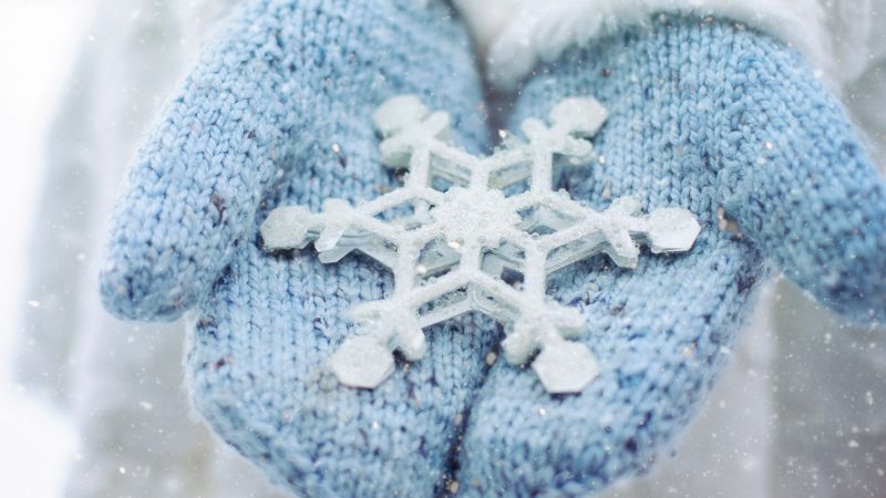 hand, snowflake, winter, 5k (horizontal)