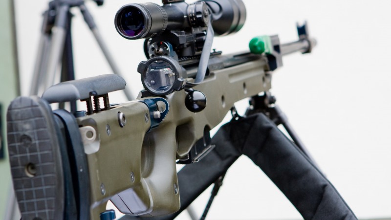 Accuracy International, Arctic Warfare, L118A1, SR-98, sniper rifle, scope, .308, 7.62x51mm NATO (horizontal)