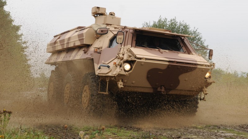 TPz, Fuchs, Fox, 1A3, armoured personnel carrier, APC, Bundeswehr, M93A1 (horizontal)