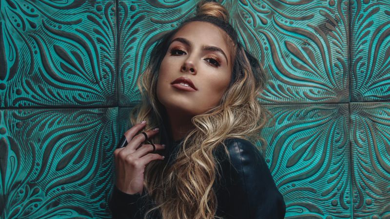 Jena Rose, beauty, blonde, 4k (horizontal)