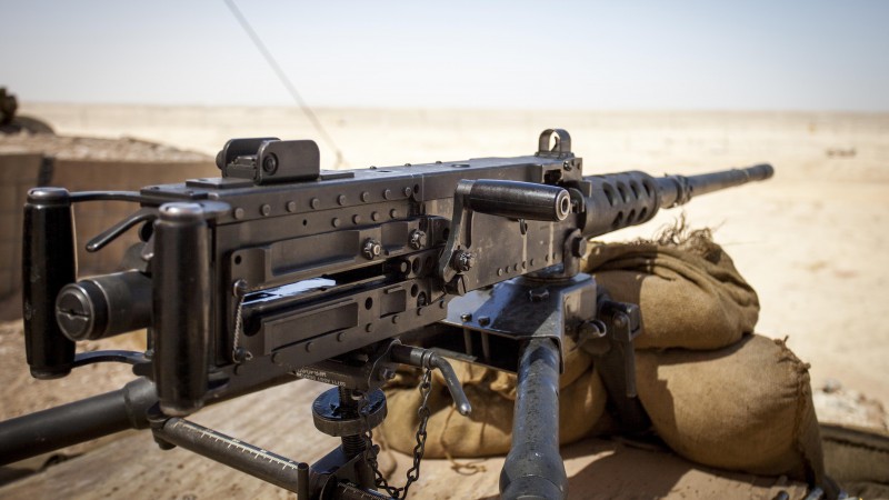 M2, Browning, .50, machine gun, M2HB, M2A1, ammunition, bullets (horizontal)