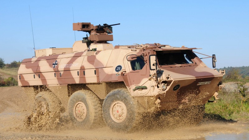 TPz, Fuchs, armoured personnel carrier, APC, M93, Fox, Bundeswehr (horizontal)
