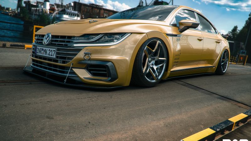 Volkswagen Arteon R-Line, custom, 2018 Cars, 4K (horizontal)