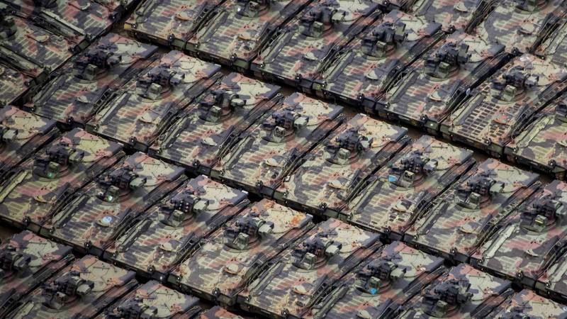 Marder, IFV, infantry fighting vehicle, Bundeswehr, storage, depot activity (horizontal)