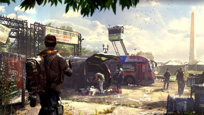 Tom Clancy's The Division 2, E3 2018, artwork, 4K (horizontal)