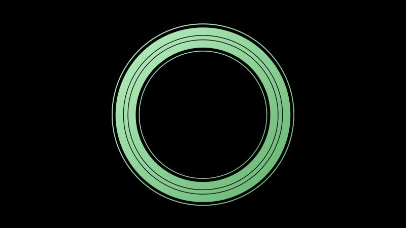 iPhone XS, Gather Round, green, 4K (horizontal)