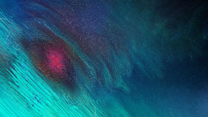 Samsung Galaxy A50, abstract, colorful, HD (horizontal)
