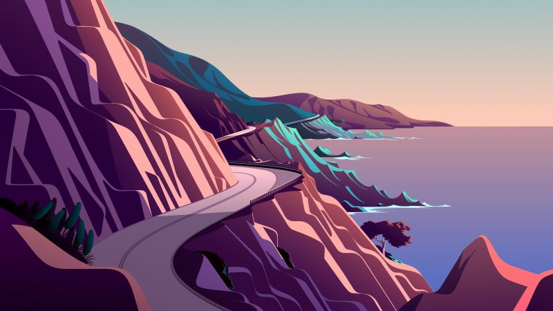 iOS 14.2, artwork, day, 4K (horizontal)