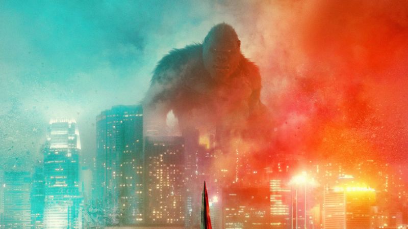 Godzilla vs Kong, 4K (horizontal)