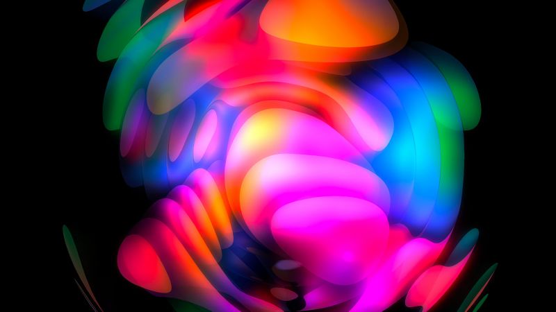 watchOS 8, Apple Watch Series 7, abstract, Apple September 2021 Event, 4K (horizontal)