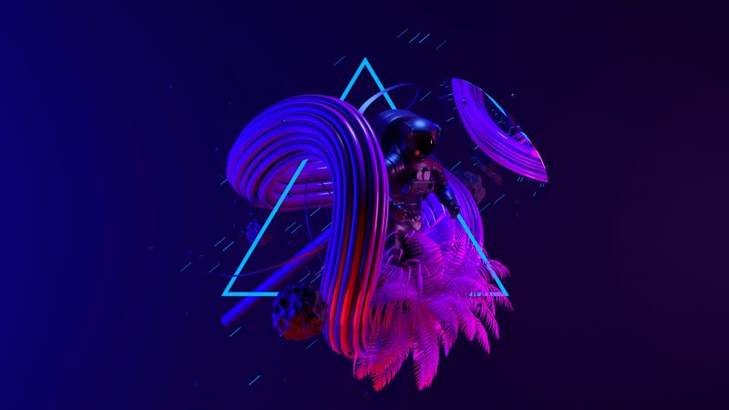 Opera, abstract, colorful, HD (horizontal)