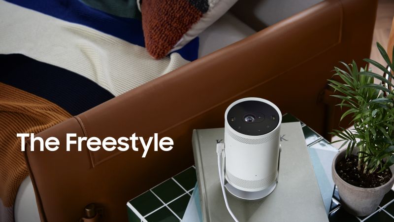 Samsung Freestyle, CES 2022, 4K (horizontal)