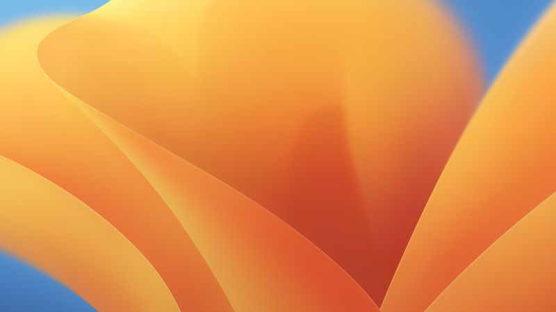 macOS Venrura, abstract, light, 5K (horizontal)