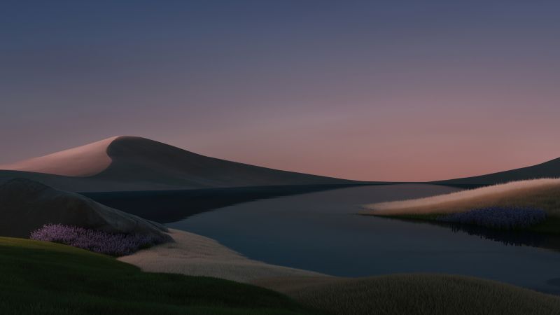 Windows 11, landscape, Microsoft, 4K (horizontal)
