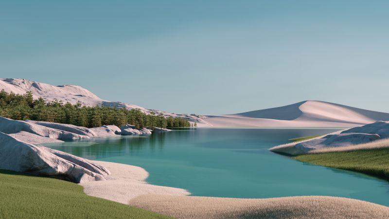 Windows 11, landscape, Microsoft, 4K (horizontal)