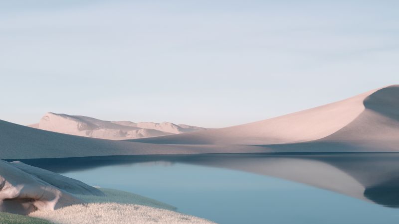 Windows 11, landscape, Microsoft, 4K (horizontal)