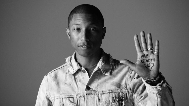 Pharrell Williams, Most Popular Celebs in 2015, Grammys 2015 Best Celebrity, singer, songwriter, Happy, Best Pop Solo Performance (horizontal)