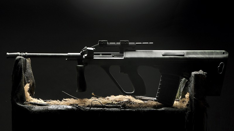 Steyr AUG, assault rifle, Steyr-Daimler-Puch, StG 58, Austrian Armed Forces, AUG (horizontal)