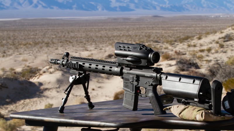 TrackingPoint 338TP, Mile Maker, Precision-Guided Firearm, Linux, sniper rifle, scope (horizontal)