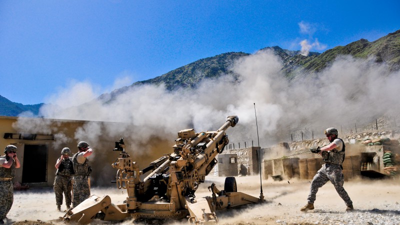 artillery, US Army (horizontal)