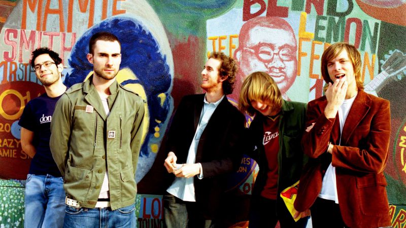 Maroon 5 Top music artist and bands, singer, actor (horizontal)