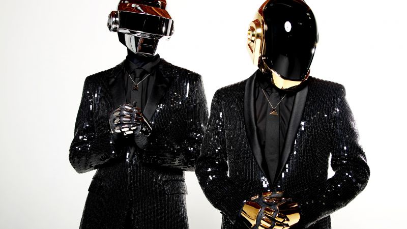 Daft Punk, Top music artist and bands, electronic, Guy-Manuel de Homem-Christo, Thomas Bangalter (horizontal)