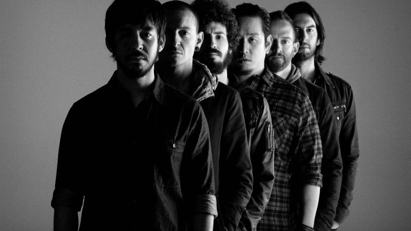 Linkin Park, Top music artist and bands, Chester Bennington, Mike Shinoda, Brad Delson, Dave Farrell (horizontal)