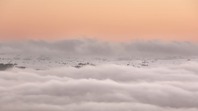 Alps, 5k, 4k wallpaper, 8k, clouds, sky (horizontal)