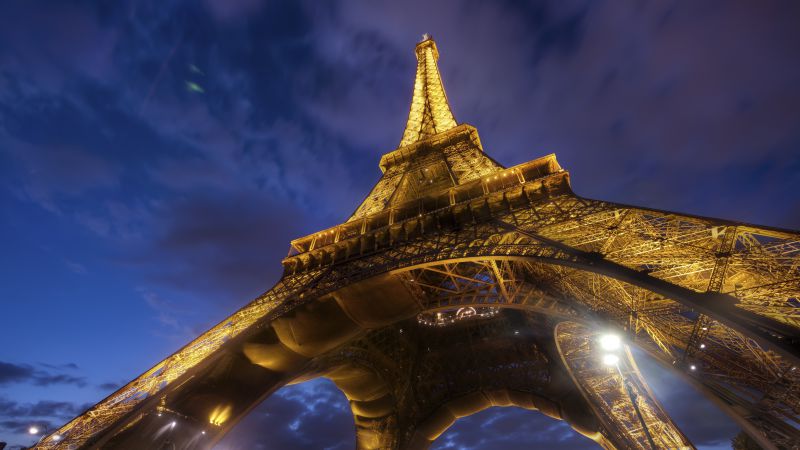 Eiffel Tower, Paris, France, travel, tourism (horizontal)
