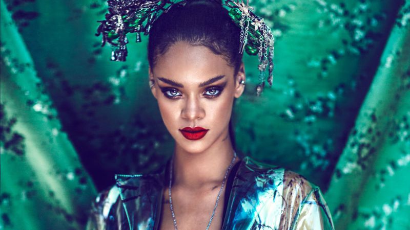 Rihanna, Top music artist and bands, singer, actress (horizontal)