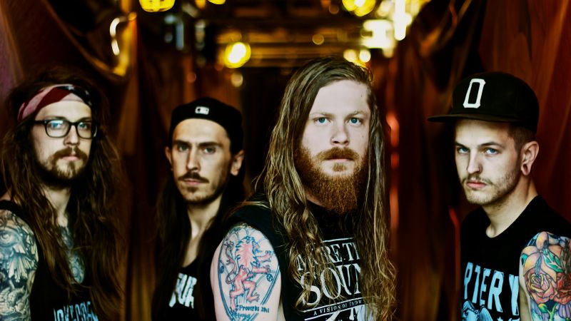 Phinehas, Top music artist and bands, Sean McCulloch, Lee Humarian, Daniel Gailey, Bryce Kelly (horizontal)