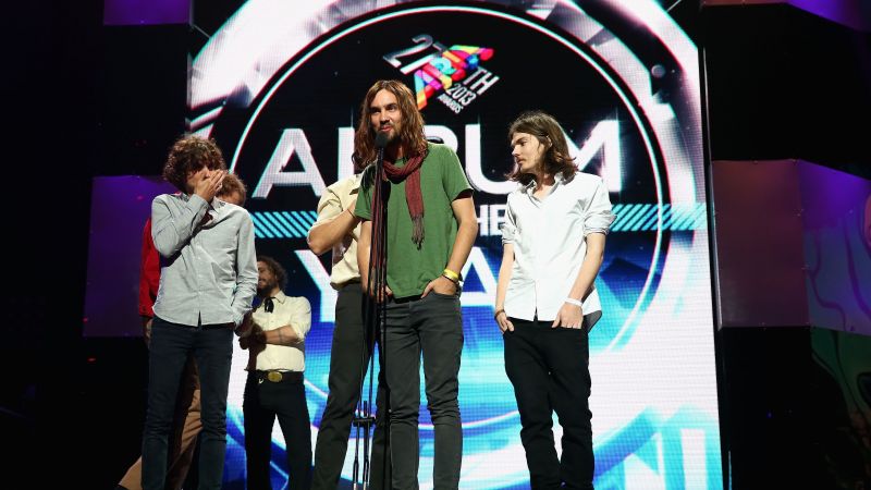 Tame Impala, Top music artist and bands, Kevin Parker, Dominic Simper, Jay Watson, Cam Avery, Julien Barbagallo (horizontal)