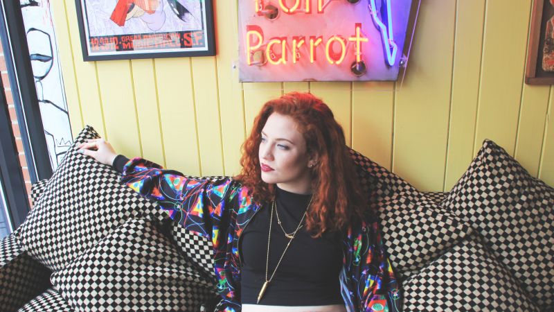Jess Glynne, Top music artist and bands, red (horizontal)